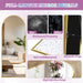Floor Mirror, 78"×38" Full Length Mirror with Stand for Bedroom Living Room, Gold