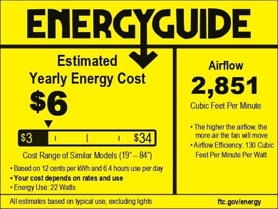 Sleek Black 48 Inch Flushmount Ceiling Fan Lighting