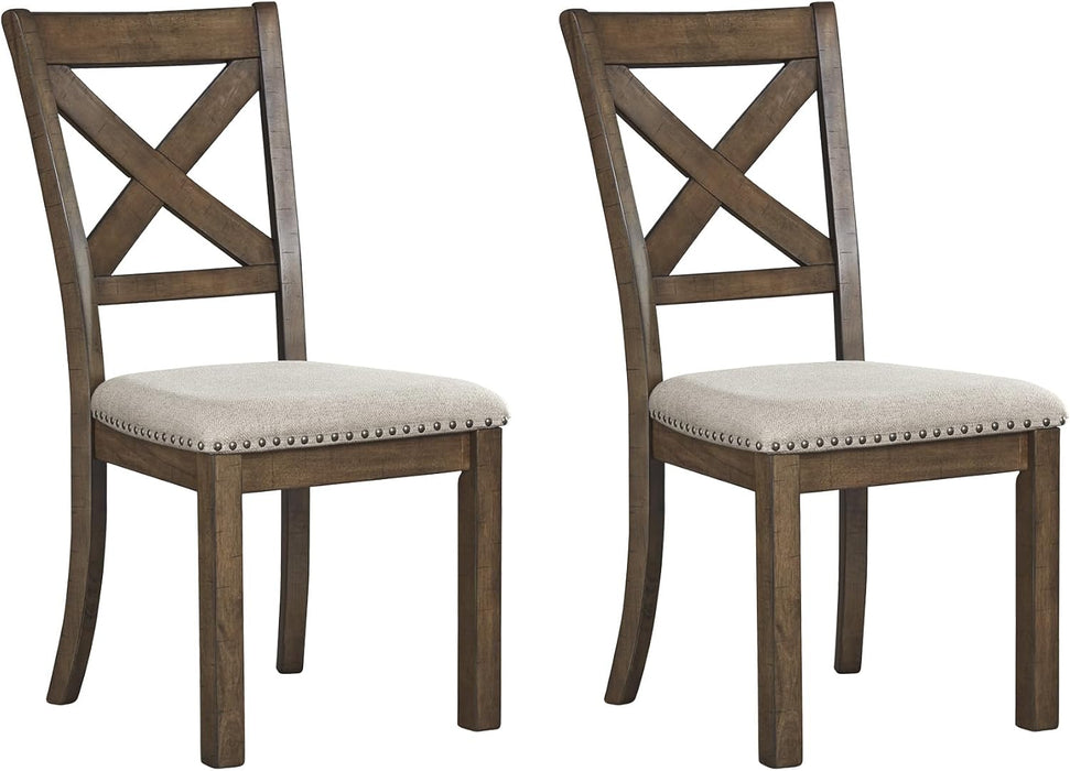 Signature Design by Ashley Moriville Upholstered Dining Chairs Set of 2