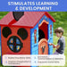 Mickey Mouse Plastic Indoor,Outdoor Playhouse with Easy Assembly