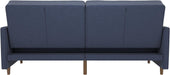 Modern Navy Futon Sofa Bed