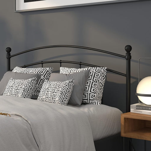 Woodstock Decorative Black Metal Queen Size Headboard