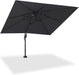 Poolside Shade Umbrella 8' X 8' Low Seating Areas Grey | Perfect Poolside Shade, Raise & Lower Canopy, Adjustable Tilt, Poolside Design, Lower Shade Coverage for More Cooling Comfort