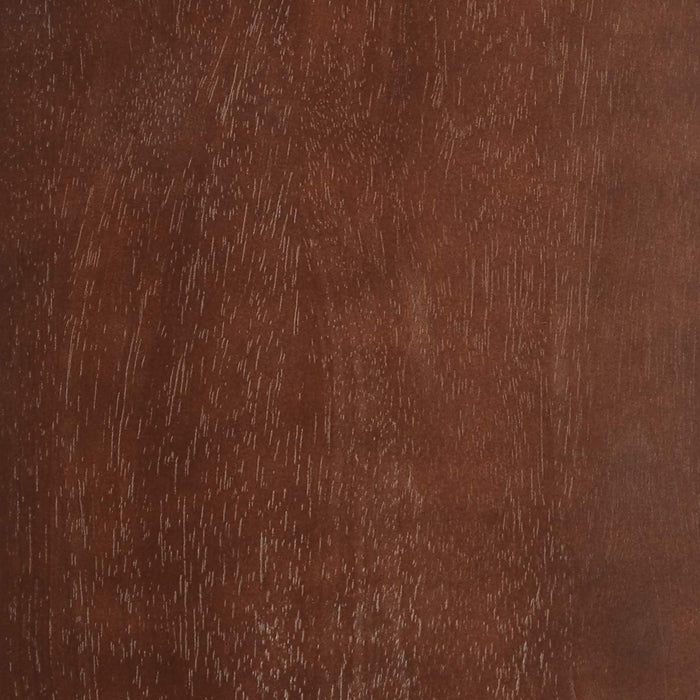 Solid Wood Saddle-Seat Kitchen Counter-Height Stool, 24-Inch Height, Walnut Finish - Set of 2