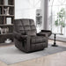 Oversized Power Lift Recliner Big Man 400Lbs, Extra Wide Recliner Chair with Lifts Vertically for Elderly, Features Cup Holder, Heat and Massage, Zero Gravity Lay Flat for Adults (Grey)