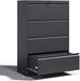 4 Drawer Metal File Cabinet for Legal/Letter Size File,Lockable