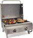 Chef'S Style Tabletop Portable Propane Grill, 20,000 BTU Stainless Steel 2-Burner Outdoor Gas Grill for Camping, Tailgates, BBQ, Hassle-Free Setup, Twist-Start Ignition, CGG-306