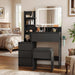 36 Inch Customizable Illuminated Vanity Desk Mirror