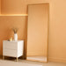Full Length Mirror 56"X16" Floor Mirror with Stand, Gold Full Body Wall Mirror Standing Hanging or Leaning against Bedroom Mirrors for Entry, Living Room