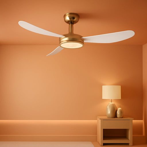 FortyTwoInches Contemporary Ceiling Fan With Dimmable LED