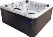 Insight Outdoor Hot Tub, 6-7 Person 34-Jet, 86-Port Non-Lounger Acrylic Spas with Ice Bucket by