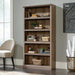 5 Tier Book Shelf Wooden Bookcase Multipurpose Bookshelf for Home Office, Living Room, in Salt Oak Finish