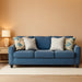Cashton Casual Sofa for Living Room, Blue