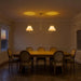 47 Inch BrushedGold Linear Chandelier Island Fixture