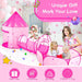 3Pc Kids Play Tent for Girls with Ball Pit, Crawl Tunnel, Princess Tents for Toddlers, Baby Space World Playhouse Toys, Boys Indoor& Outdoor Play House, Perfect Kid’S Gifts
