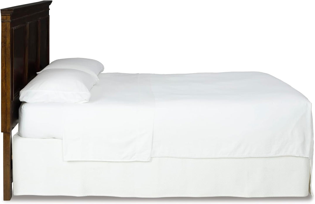 Danabrin Farmhouse Panel Headboard, King/California King, Dark Brown