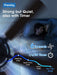 Ceiling Fans with Lights, 52 Inch Ceiling Fan with Light and Remote Control, Reversible, Dimmable, 3CCT, Quiet, Black Modern Ceiling Fan for Bedroom, Living Room