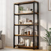5-Tier Adjustable Heavy Duty Bookshelf