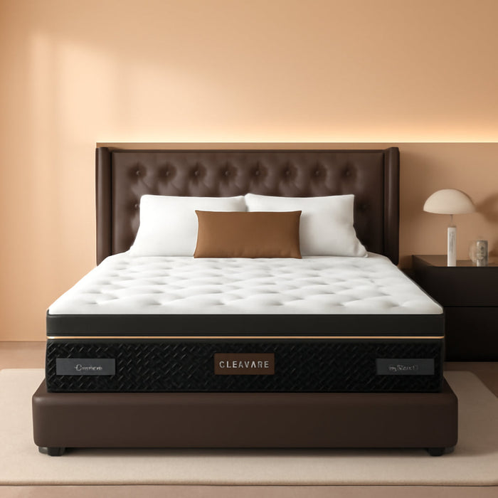 Queen Firm Hybrid Mattress Featuring Motion Isolation