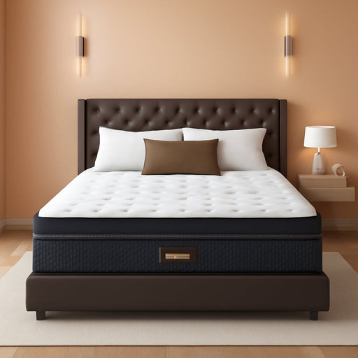Firm Queen Mattress 12 Inch, Hybrid Mattresses with Back & Hip Support| Deep Sleep & Zoned Support, Fiberglass-Free and Certipur-Us Certified, 365-Night Trial, 10 Years Warranty