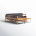Trishul Acacia 5 - Person Modular Patio Conversation Sets with Cushions