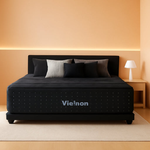 Queen Mattress 14 Inch Hybrid Queen Size Mattress in a Box, Upgraded Pocket Springs Mattresses, Motion Isolation, Pressure Relief, Medium Firm, Breathable Comfort