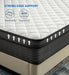10 Inch Memory Foam Hybrid Mattress ComfortMaxPlus