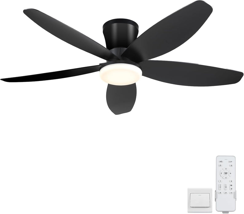 42-Inch LED Ceiling Fan With Remote-Control Low-Profile