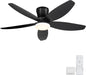 42-Inch LED Ceiling Fan With Remote-Control Low-Profile