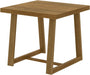 Counter Height Dining Table FortyOneInch Pecan Wirebrush