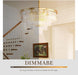 Gold Plated Crystal Chandelier Four Tier Illumination