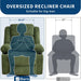 Rocking Recliner Chair for Adults Wide 360° Swivel Rocker Recliner