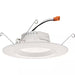 Contractor Select Retrobasics 5/6 In. Selectable CCT Integrated LED Retrofit White Recessed Light Trim