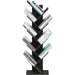 Bookshelf 9-Tier Floor Standing Tree Bookcase, Espresso