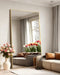 71" X 31" Full Body Mirror,Tempered Glass Shatterproof Full Length Mirror with Stand, Hanging, Wall Mounted Leaning for Bedroom Living Room Entryway