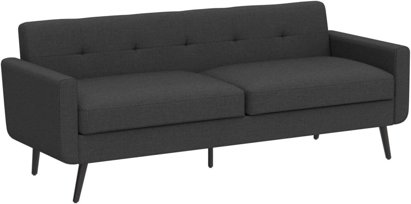 Oversized Modern Sofa: Button-Tufted, Easy Assembly