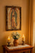 Mrcjsales - Our Lady of Guadalupe Oil Painting, 13"X18" Inches, Rustic Frame, Religious Art, Home & Church Decor