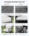 HDPE Outdoor Patio Furniture Set Outdoor Couch
