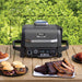 OG751 Woodfire Pro Outdoor Grill Built-In Thermometer,7-In-1 Master Grill,Bbq Smoker,& Outdoor Air Fryer plus Bake,Roast,Dehydrate & Broil,Woodfire Technology,Weather-Resistant,Grey XL