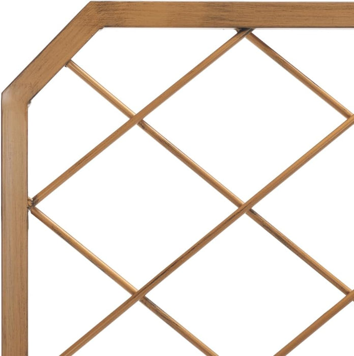 Stitch Headboard, Queen, Antique Gold