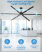 Reversible 120 Inch HVLS Commercial Industrial Fan