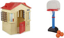 Little Tikes Cape Cottage Playhouse & Basketball Hoop Set NEW EXPEDITED