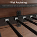 Full Over Full IndustrialGradeMetal Bunk Bed Ladder