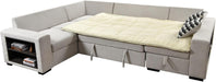 Oversized Sectional Sleeper Sofa with Storage