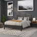 Woodstock Decorative Black Metal Queen Size Headboard
