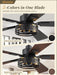 42 Inch Farmhouse Ceiling Fan with Lights 2 Pack, Rustic Black Ceiling Fans with Remote, 5 Dual Finish Blades, Quiet 6 Speed Reversible DC Motor, Caged Industrial Fan for Bedroom, Living Room, Patio