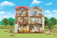 Red Roof Grand Mansion Gift Set, Dollhouse Playset with 3 Figures, Furniture, Vehicle and Accessories