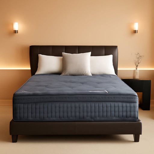 Full Mattress 12 Inch, Luxury Hotel-Level Hybrid Mattress in a Box, Cooling Gel Memory Foam & Upgraded Pocket Springs, Enhanced Back & Lumbar Hip Support, Back Pain Relief,Medium Firm,365-Night Trial