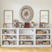 3-Tier Bookshelf with 3 Outlets, 2 USB Ports and Adjustable Shelf | Wood Storage Bookcase, Sturdy 3-Shelf Decorative Display Rack, Versatile for Home Office, Living Room and Bedroom, White
