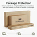 71Inch L Shaped Standing Desk With USB WalnutFinish